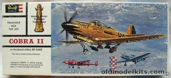 Revell 1/45 Cobra II P-39 Racer - (Yellow Plastic), H144-100 plastic model kit